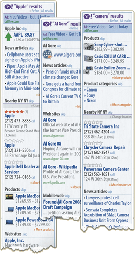 Yahoo! oneSearch