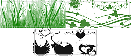 Graphics-illustrations - Photoshop Brushes