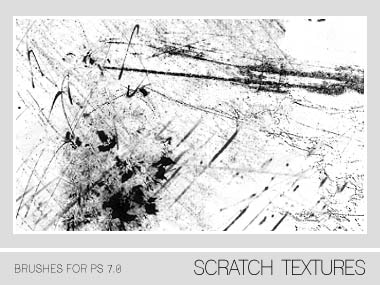 Scratch Texture Brushes PS 7.0