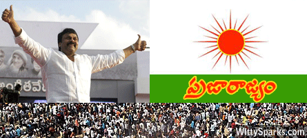 Praja Rajyam Chiranjeevi Party Praja Rajyam Chiranjeevi Party