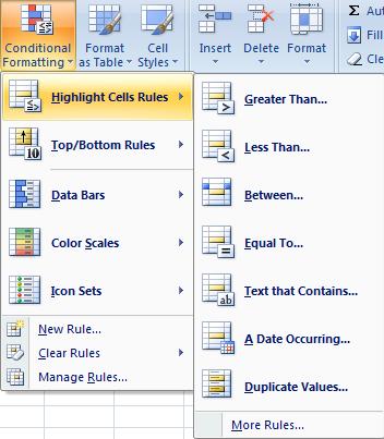 Conditional Formatting Range Toolbar 1 Conditional Formatting Range Toolbar 1