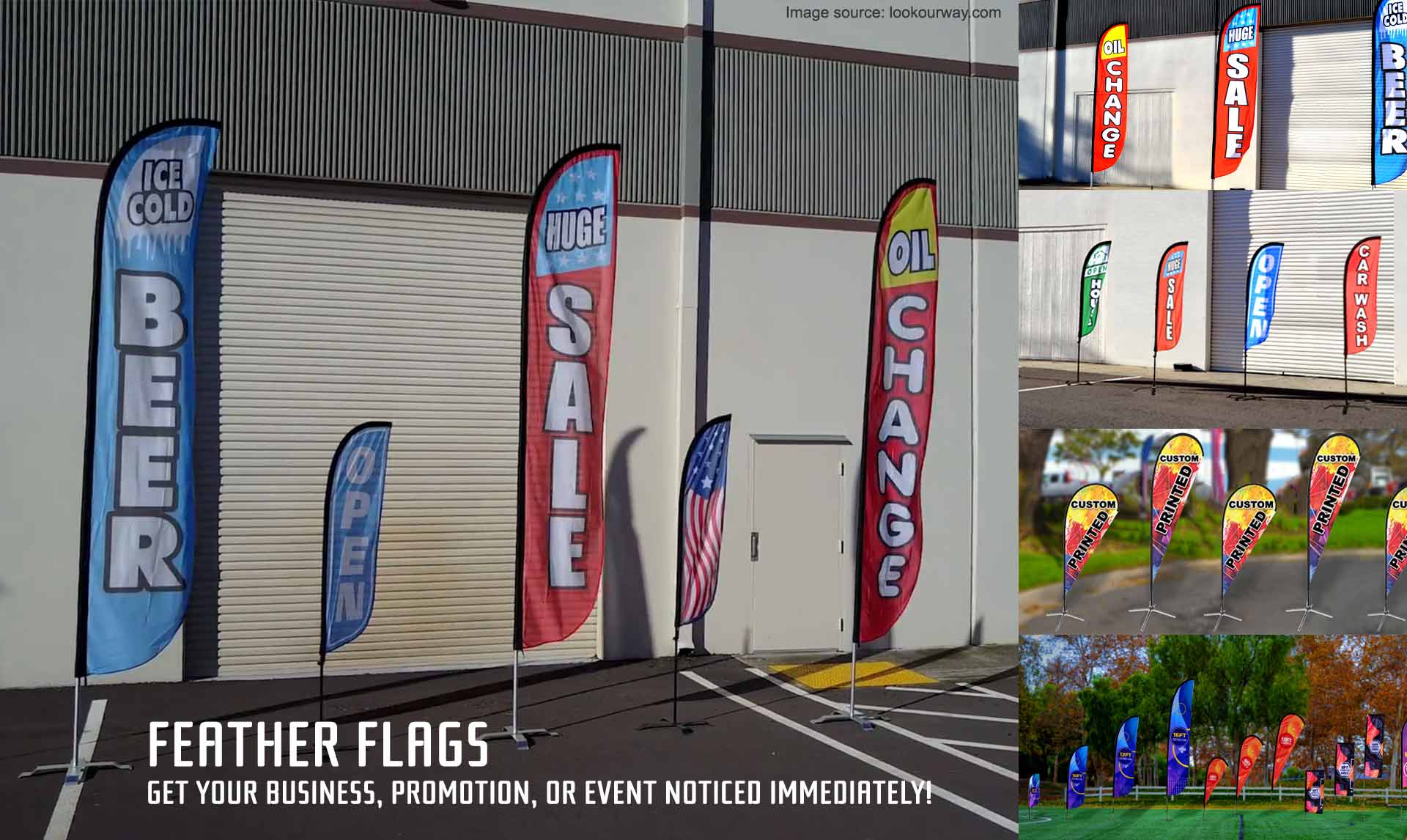 Fun Advertising Flags That Will Give Your Store A Unique Look